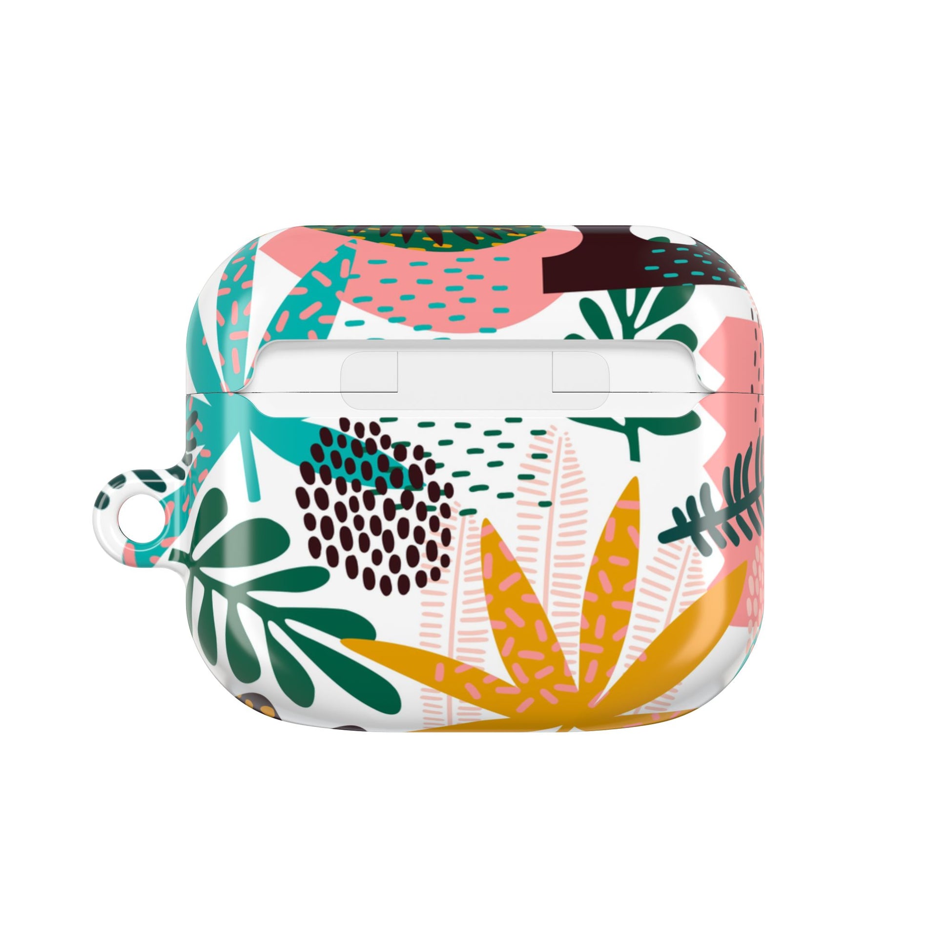 Chic Abstract Tropical Pattern for Bold Style - AirPods Case