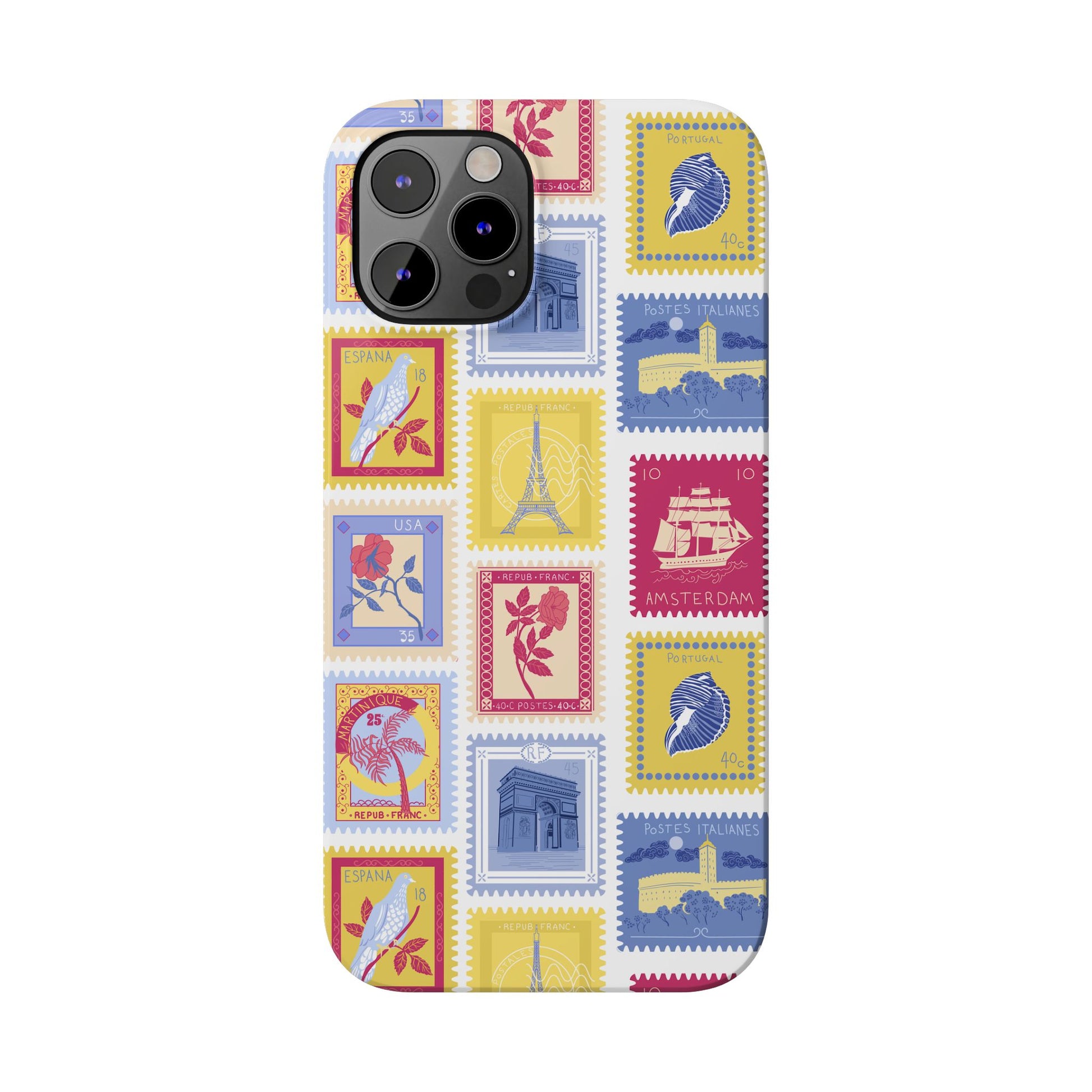 “Voyage” Stamp Vintage Design for Women- Slim Phone Cases
