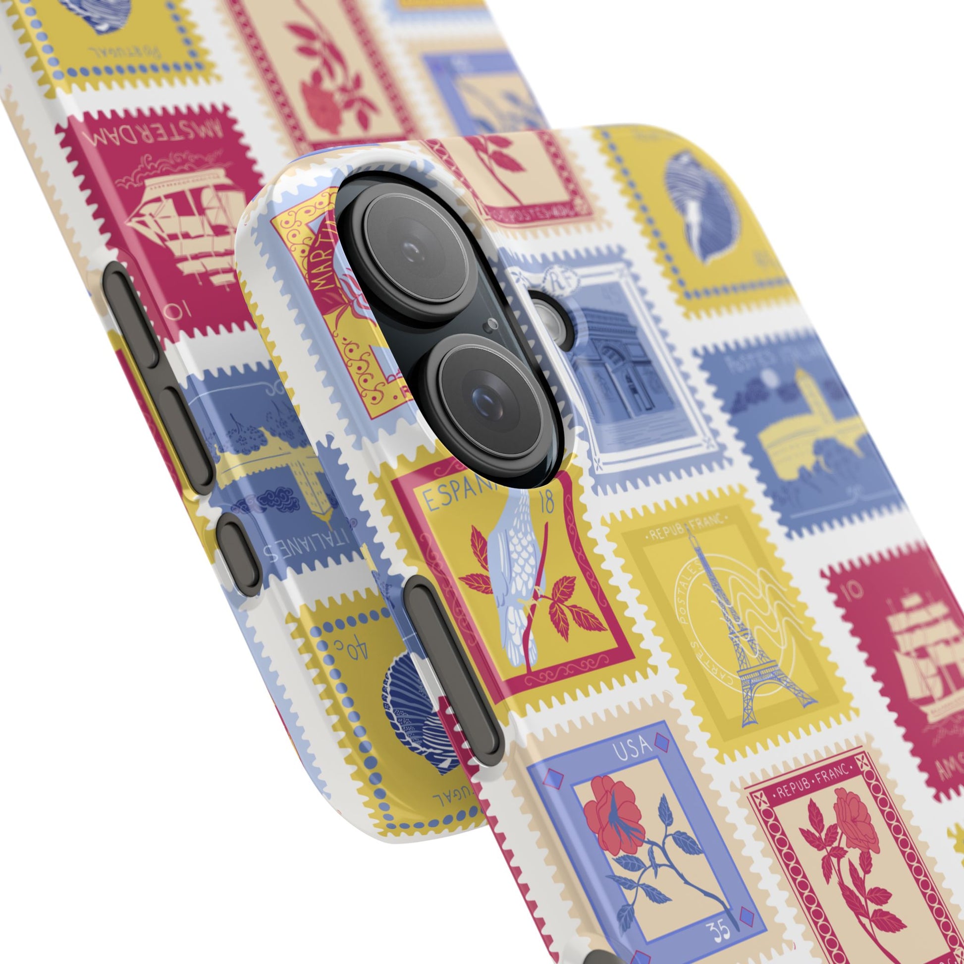 “Voyage” Stamp Vintage Design for Women- Slim Phone Cases