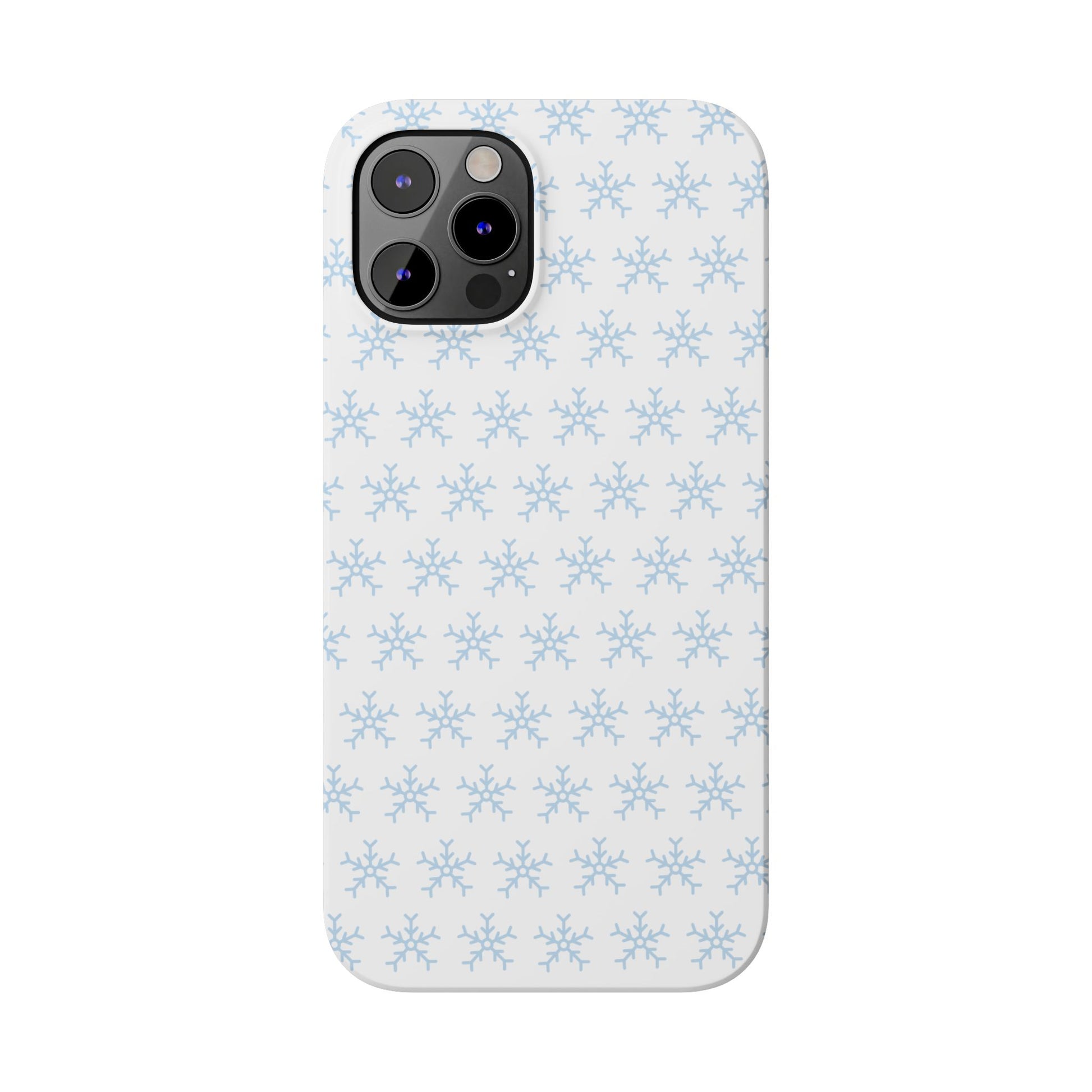 Winter Wonderland Slim Phone Cases, Snowflake Phone Cover, Cute Winter Accessory, Unique Holiday Gift