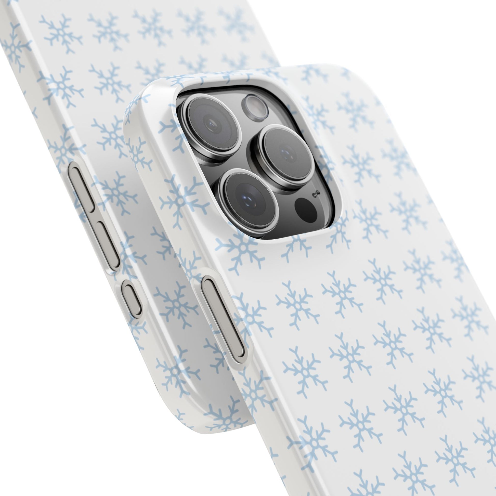 Winter Wonderland Slim Phone Cases, Snowflake Phone Cover, Cute Winter Accessory, Unique Holiday Gift