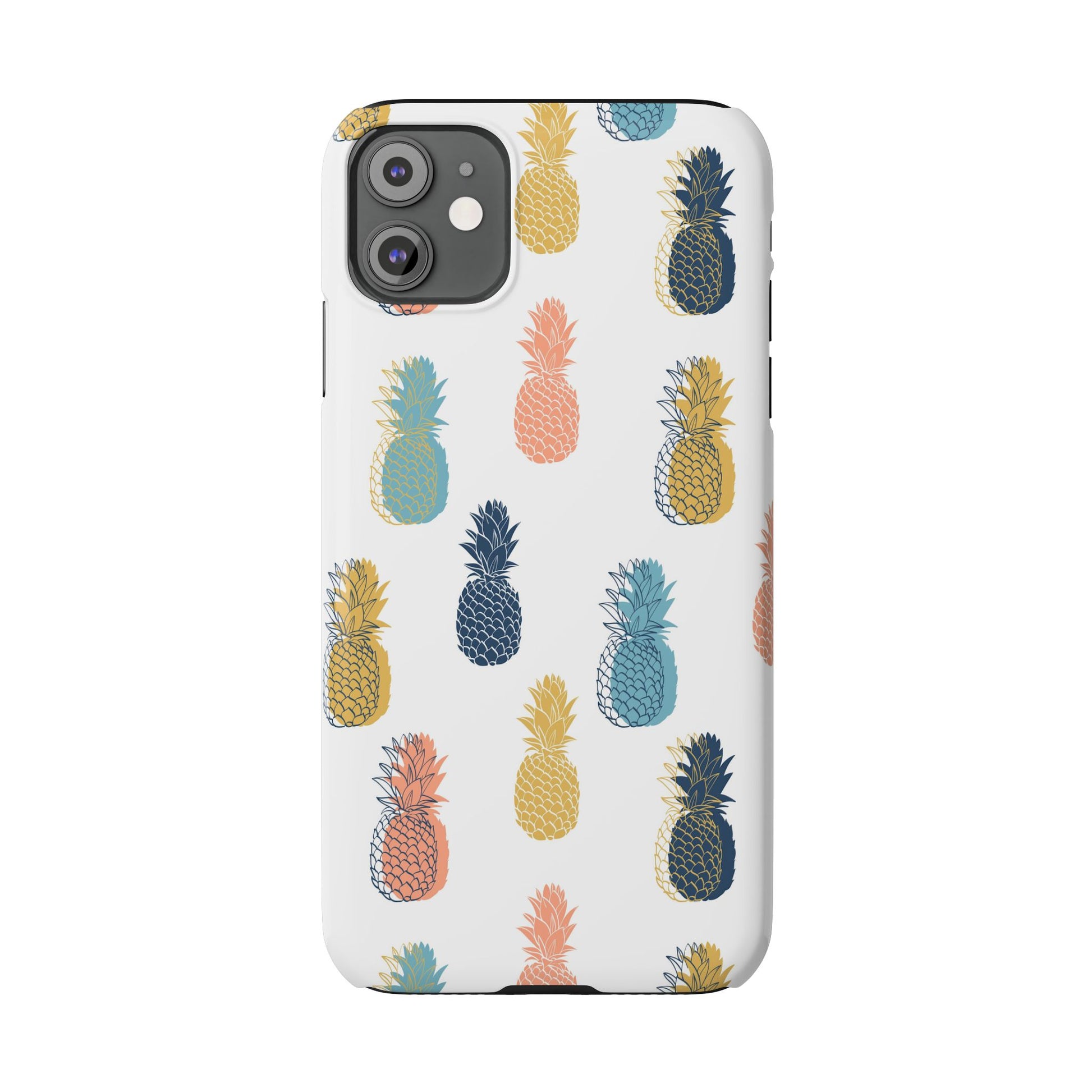 Tropical Pineapple - Slim Phone Case
