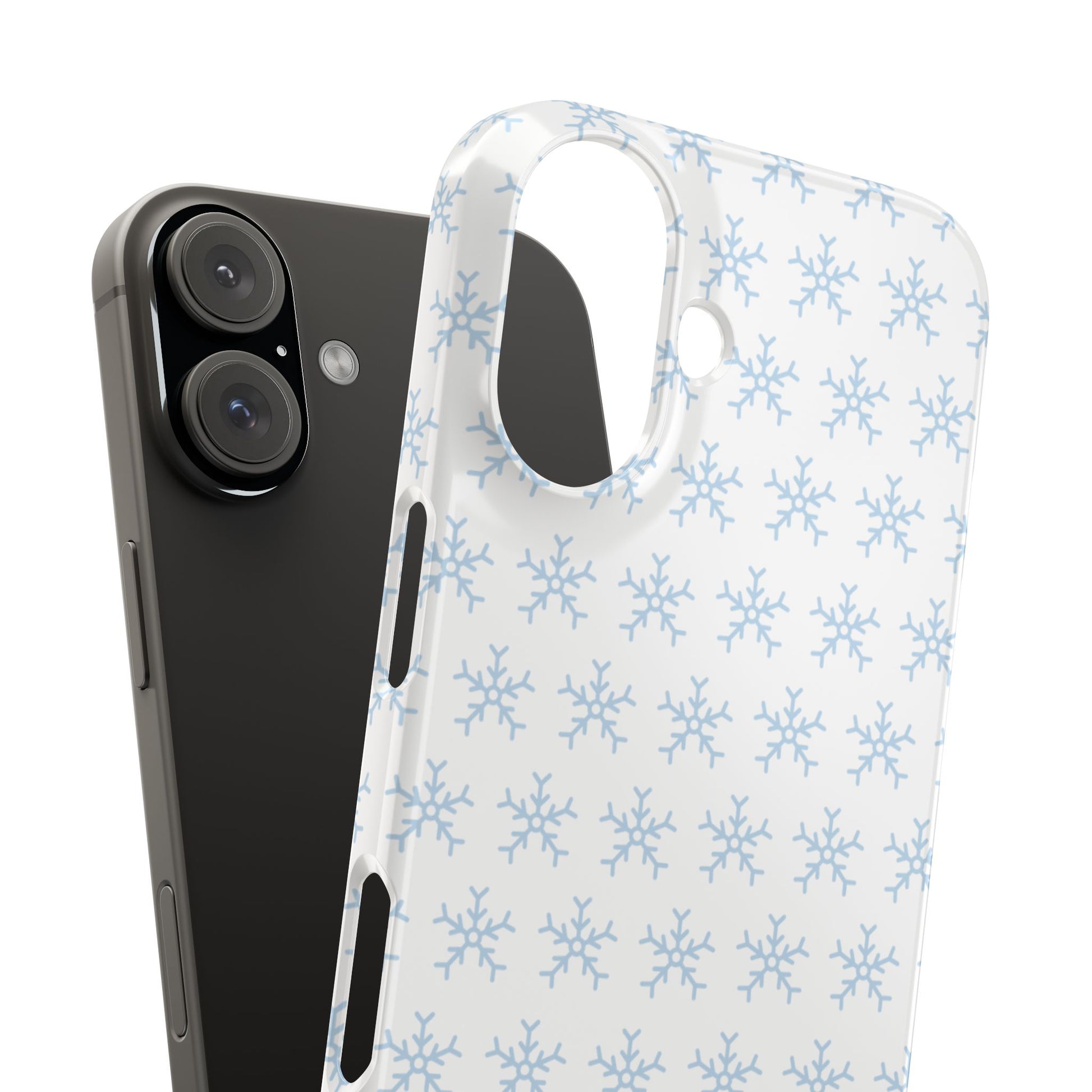 Winter Wonderland Slim Phone Cases, Snowflake Phone Cover, Cute Winter Accessory, Unique Holiday Gift