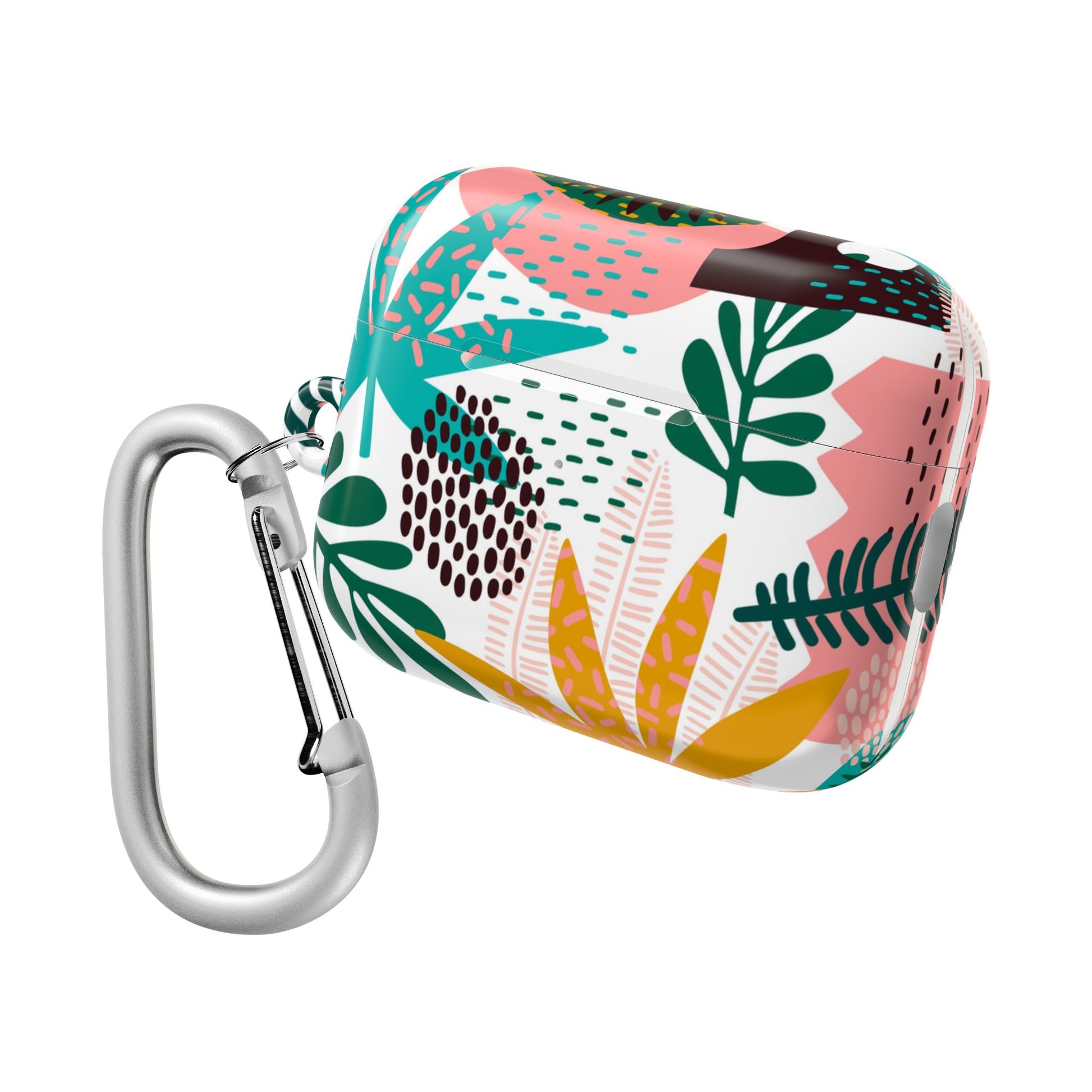 Chic Abstract Tropical Pattern for Bold Style - AirPods Case