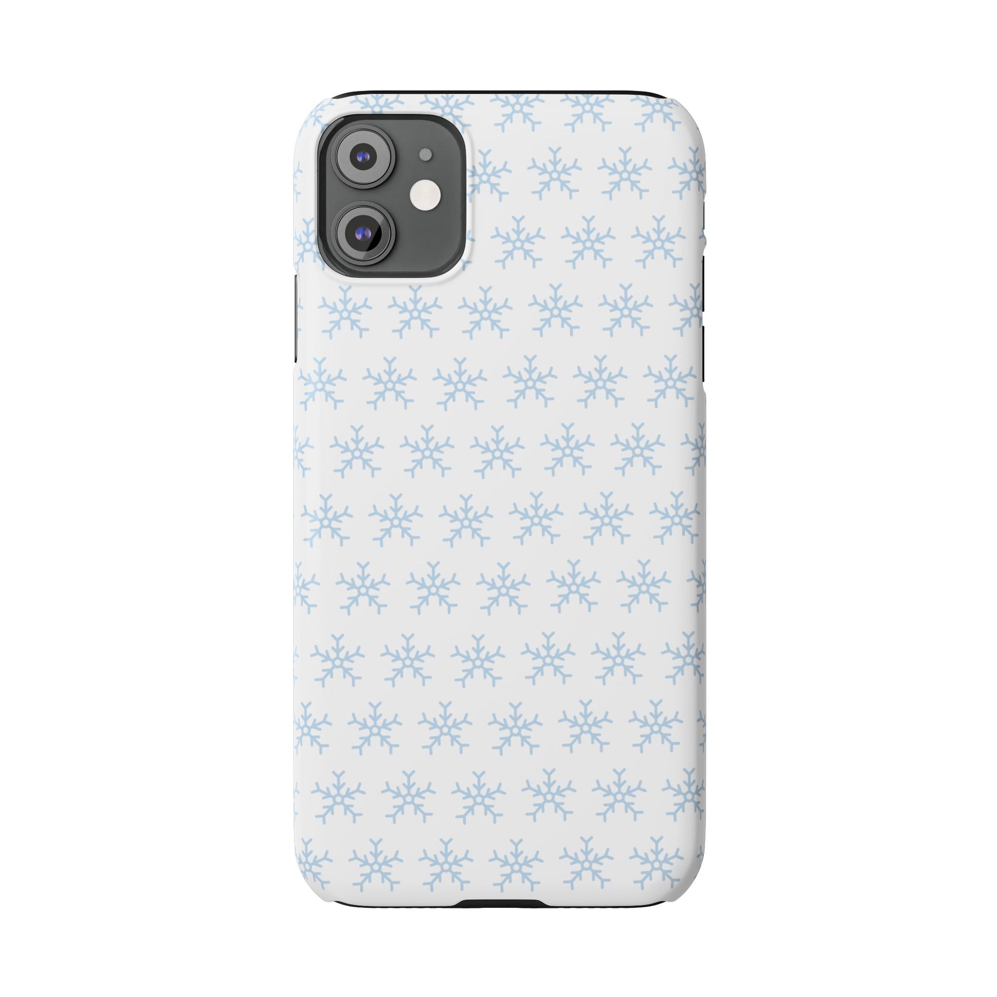 Winter Wonderland Slim Phone Cases, Snowflake Phone Cover, Cute Winter Accessory, Unique Holiday Gift