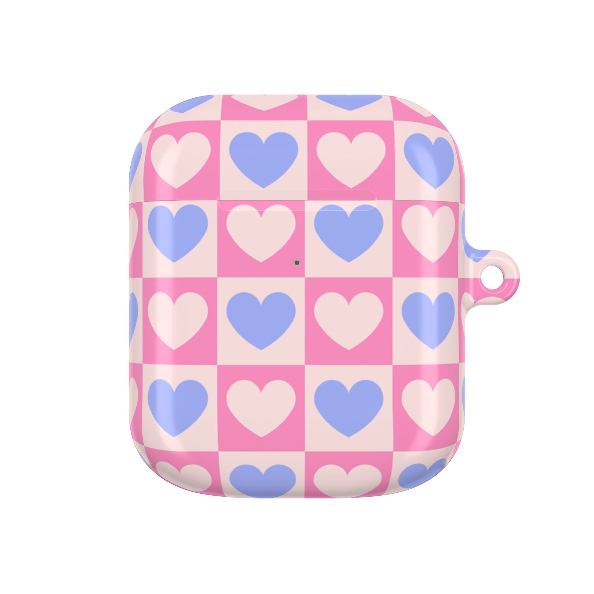 Cute Pink Hearts Design for a Feminine Touch- AirPods Case