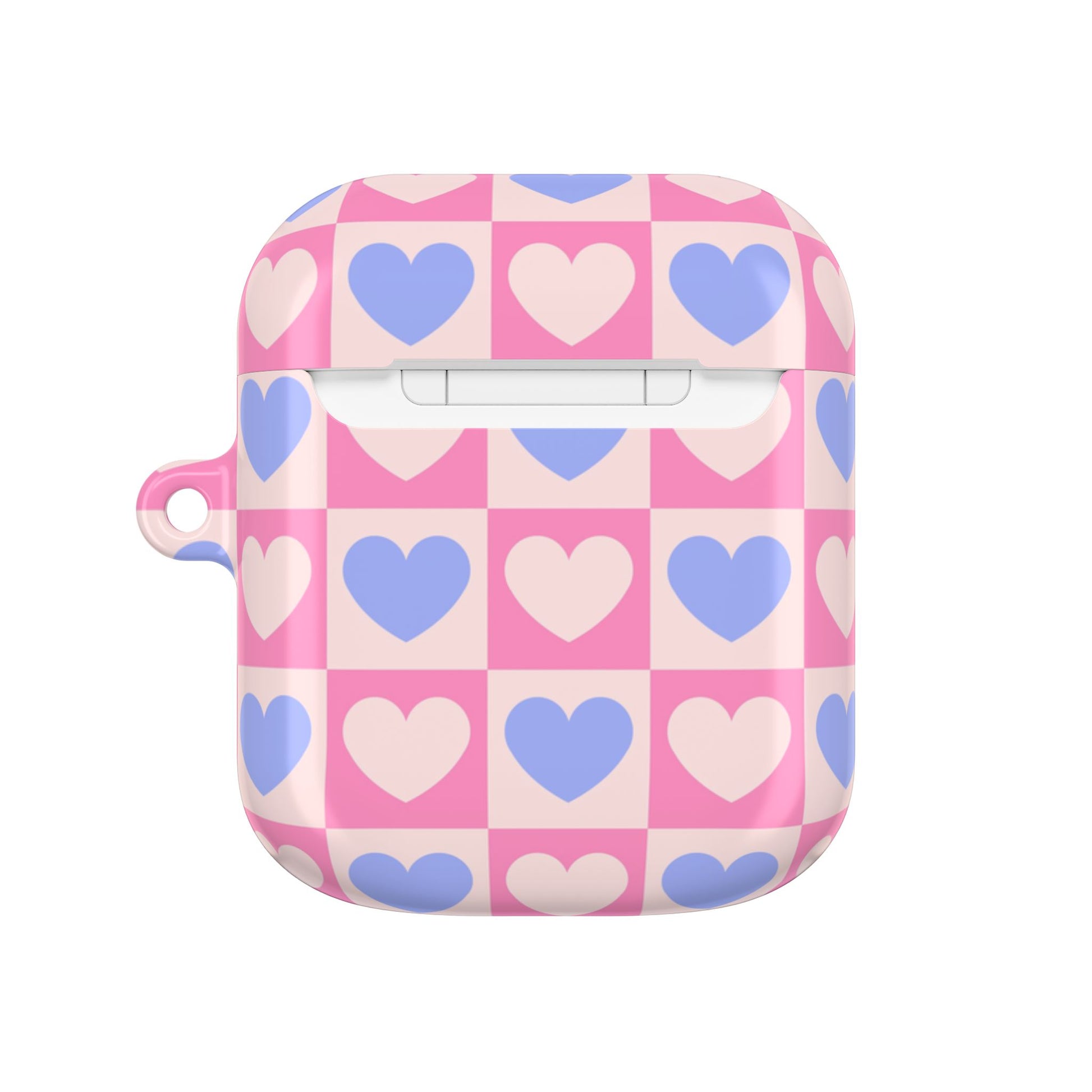 Cute Pink Hearts Design for a Feminine Touch- AirPods Case