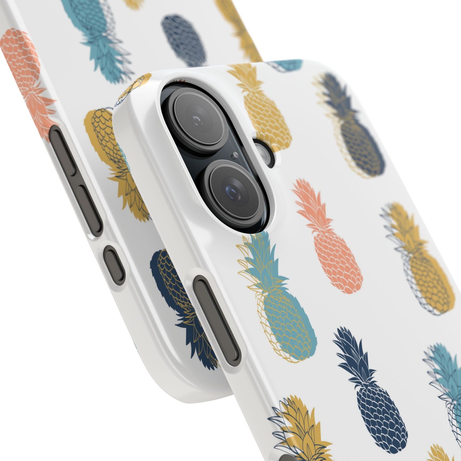 Tropical Pineapple - Slim Phone Case