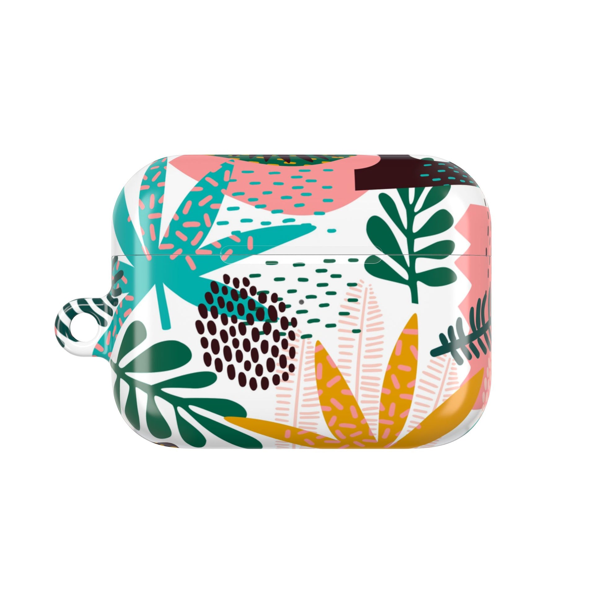 Chic Abstract Tropical Pattern for Bold Style - AirPods Case