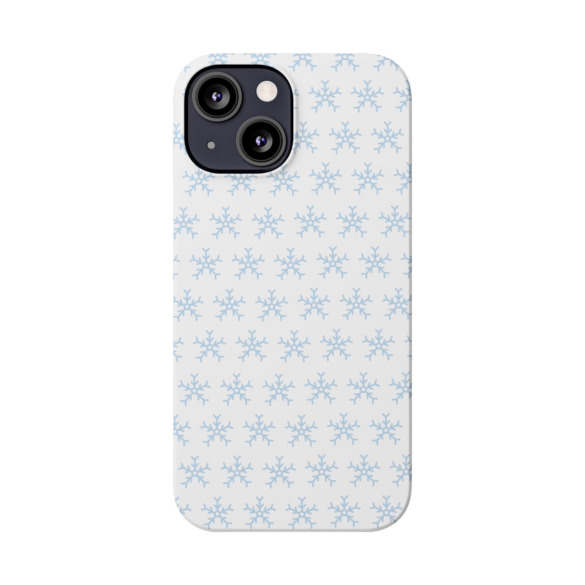 Winter Wonderland Slim Phone Cases, Snowflake Phone Cover, Cute Winter Accessory, Unique Holiday Gift