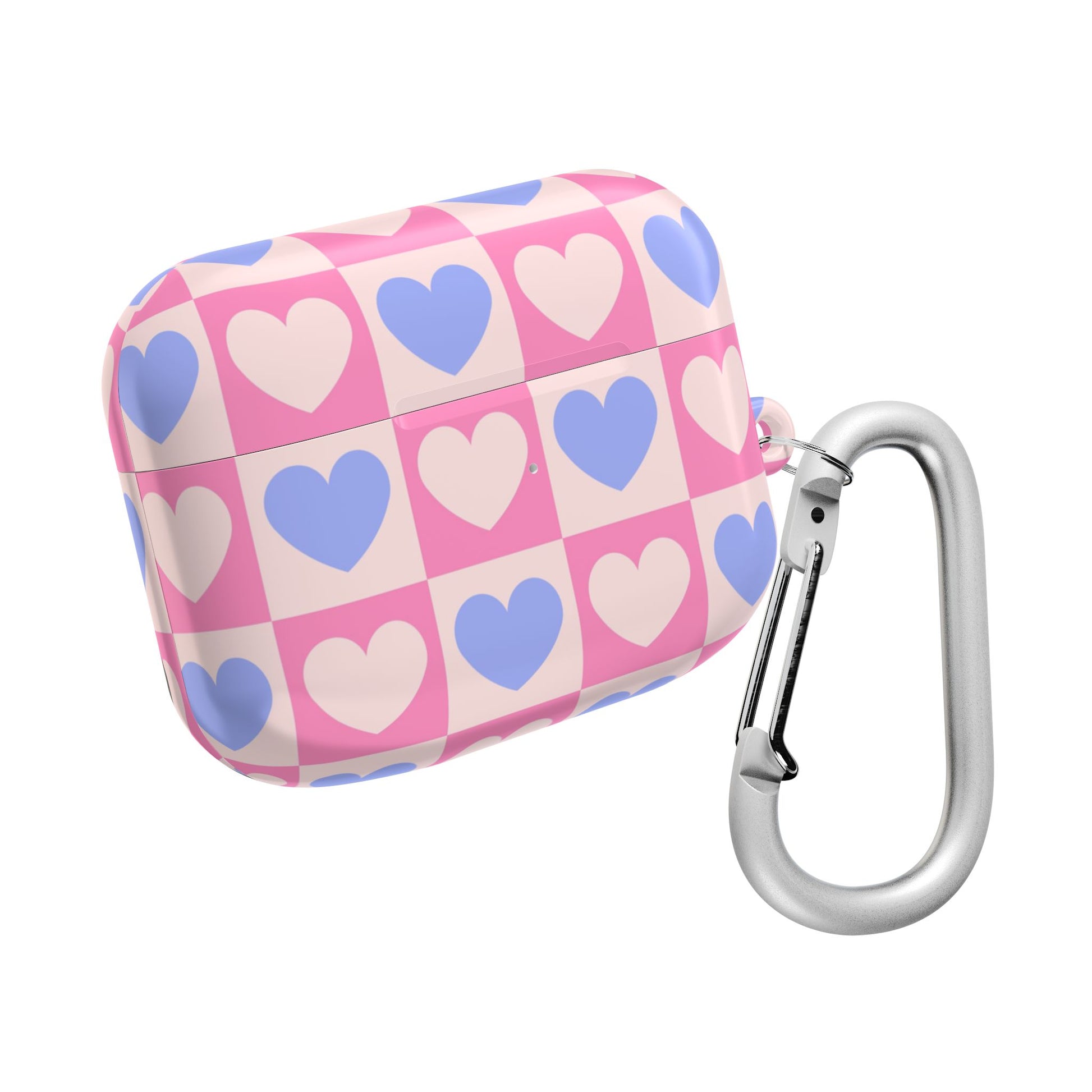 Cute Pink Hearts Design for a Feminine Touch- AirPods Case