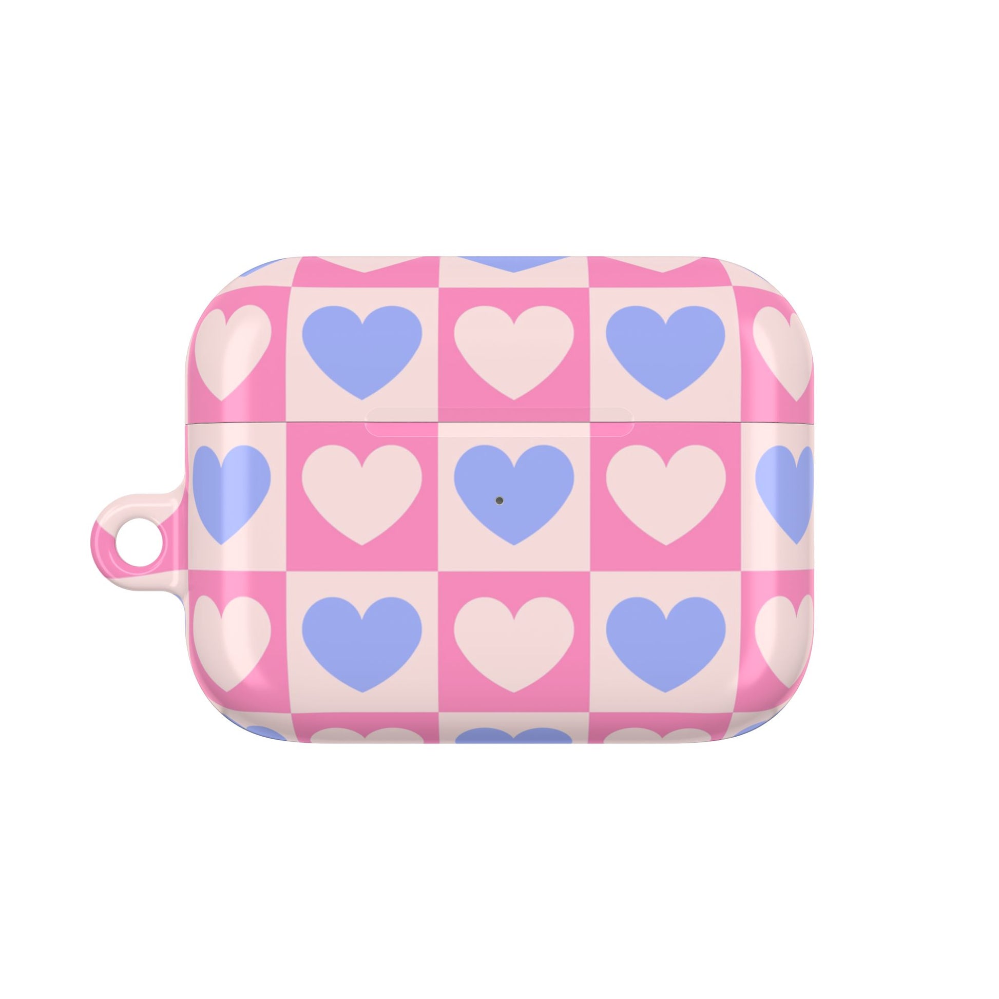 Cute Pink Hearts Design for a Feminine Touch- AirPods Case