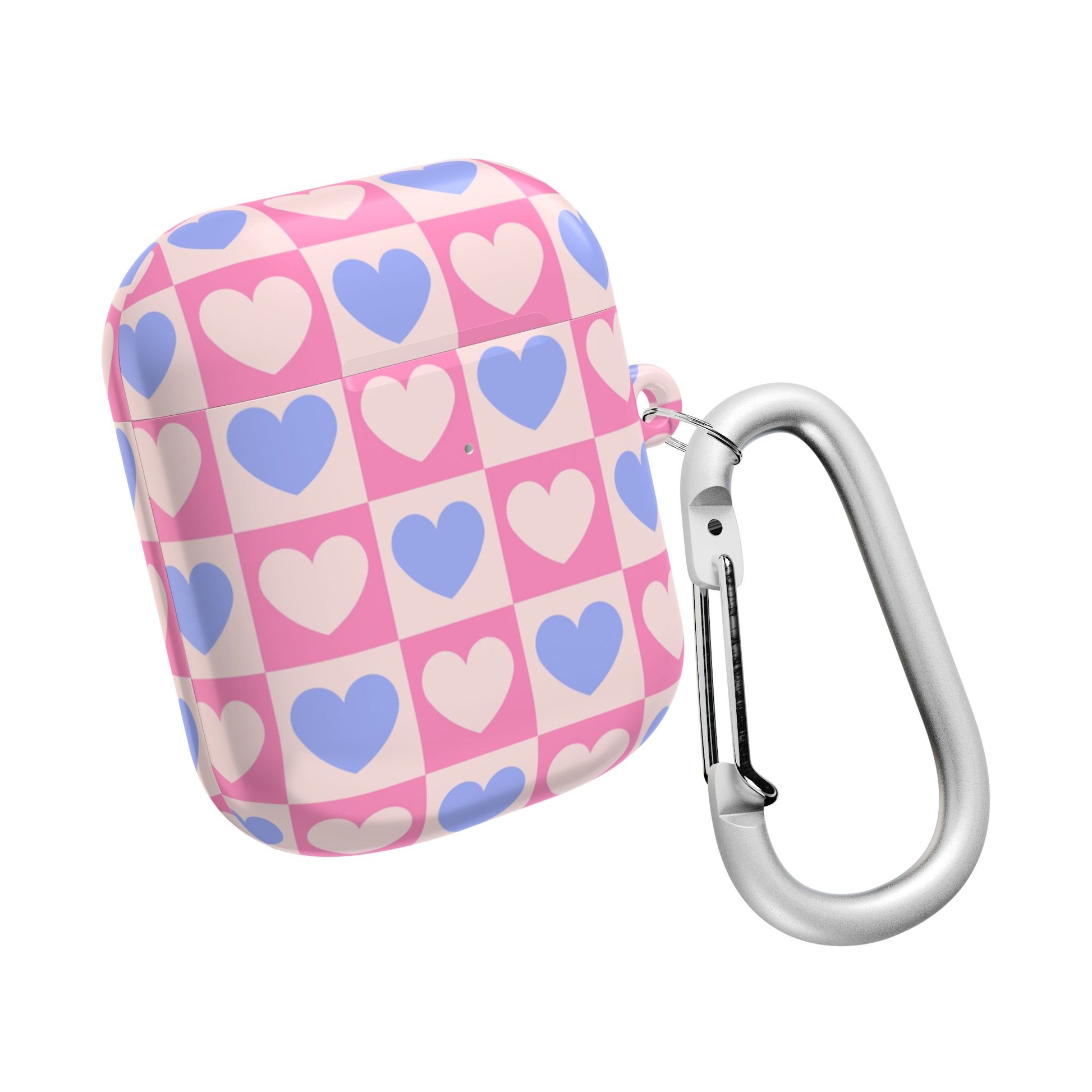 Cute Pink Hearts Design for a Feminine Touch- AirPods Case