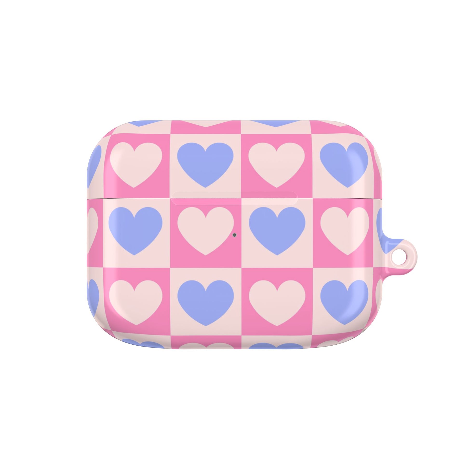 Cute Pink Hearts Design for a Feminine Touch- AirPods Case