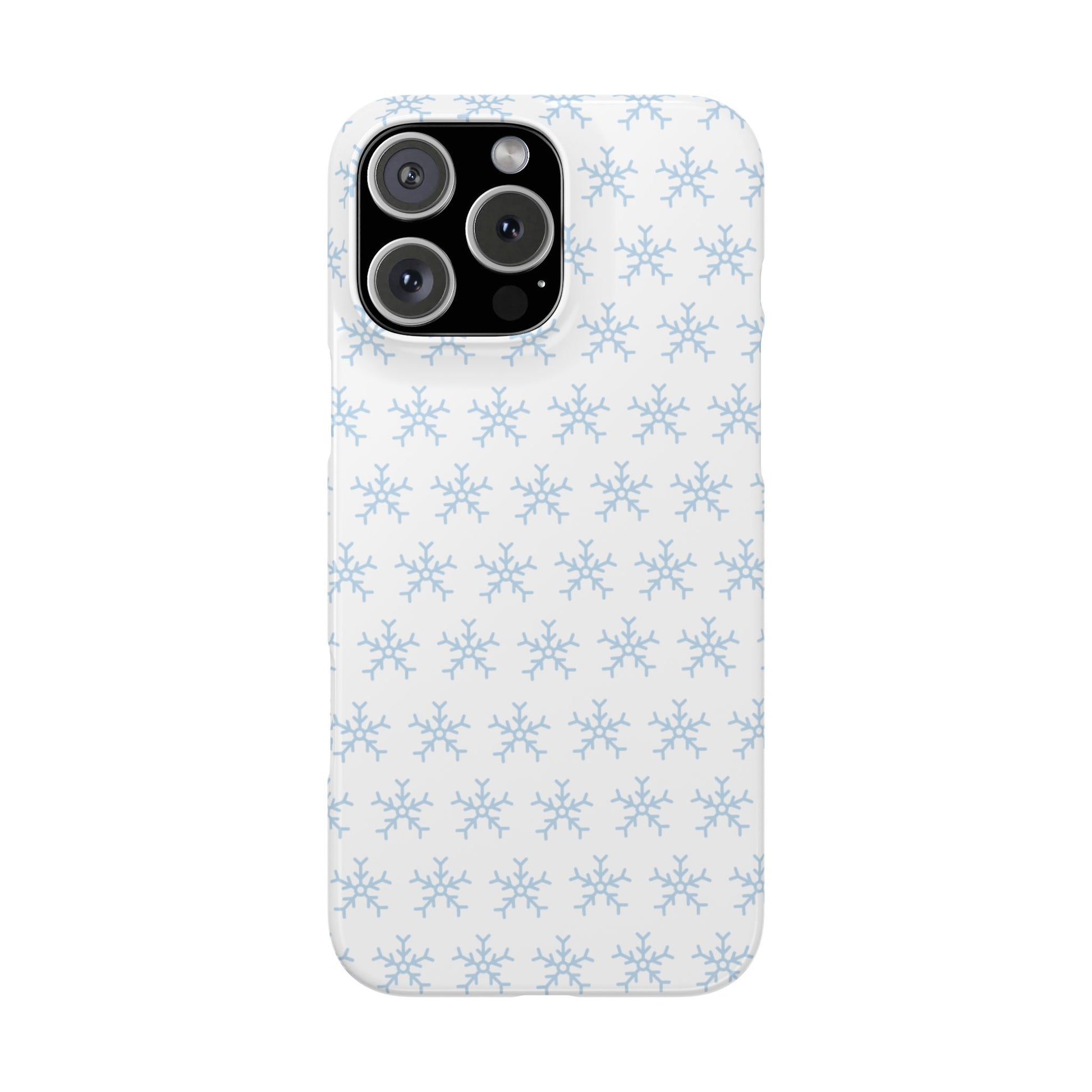 Winter Wonderland Slim Phone Cases, Snowflake Phone Cover, Cute Winter Accessory, Unique Holiday Gift