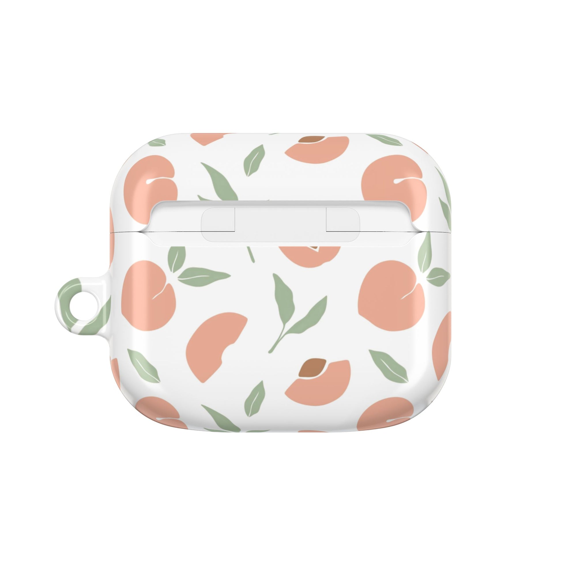 Peach Fruit Minimalist Design - AirPods Case