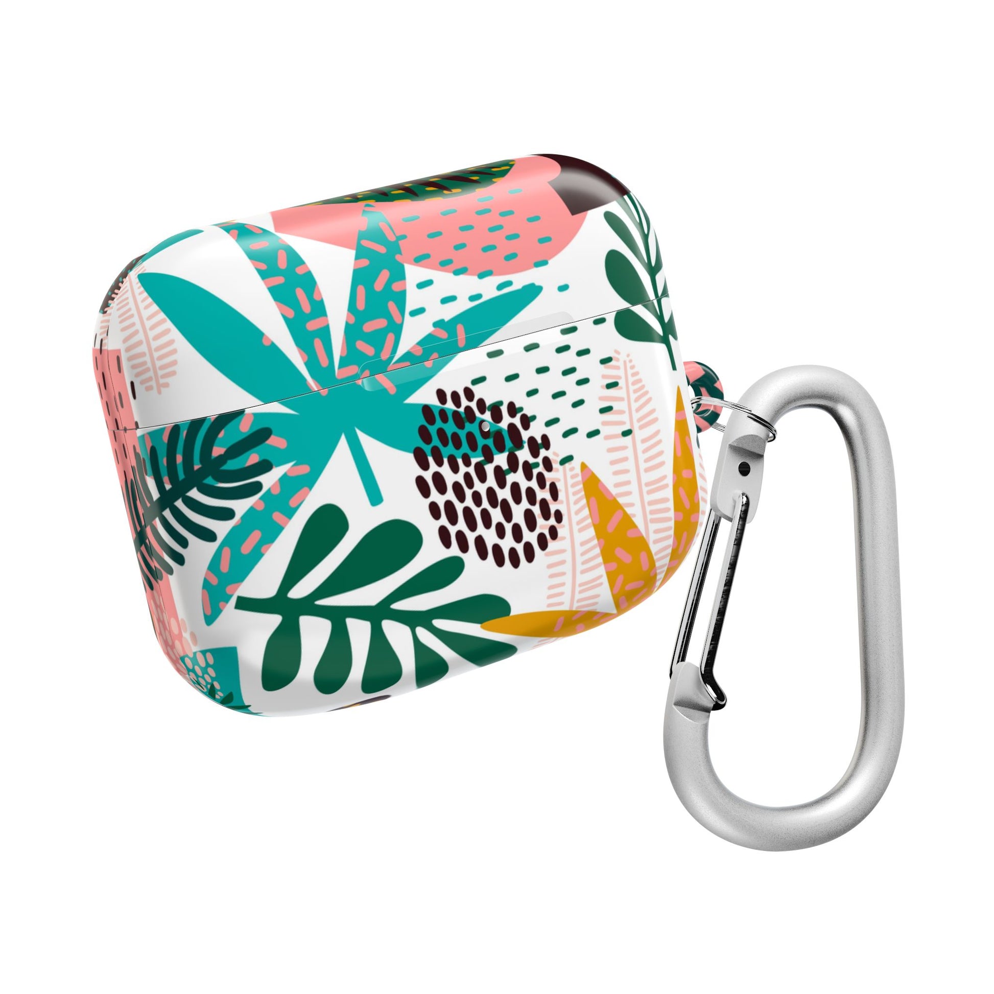 Chic Abstract Tropical Pattern for Bold Style - AirPods Case