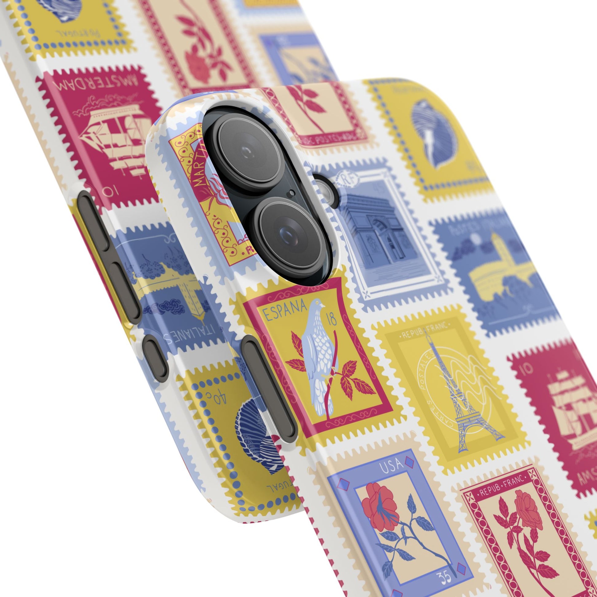 “Voyage” Stamp Vintage Design for Women- Slim Phone Cases