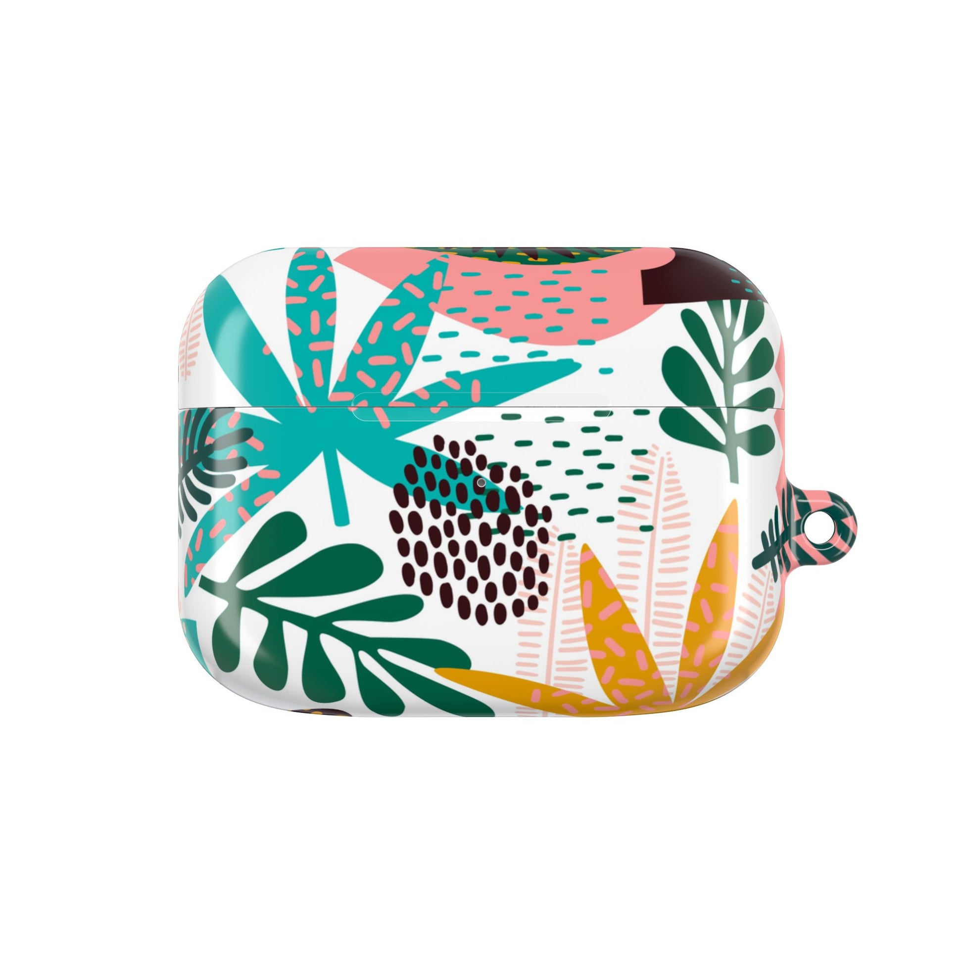 Chic Abstract Tropical Pattern for Bold Style - AirPods Case