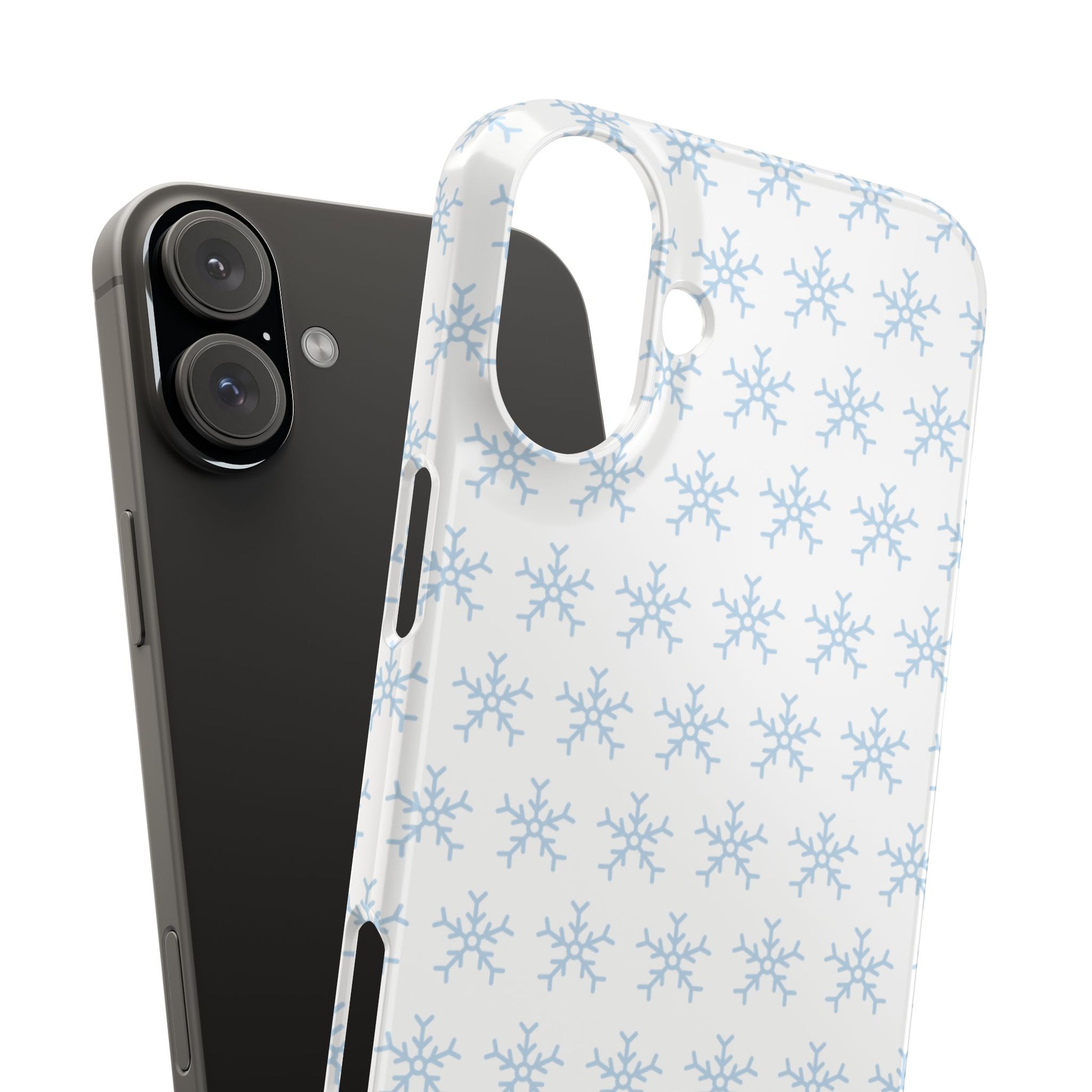 Winter Wonderland Slim Phone Cases, Snowflake Phone Cover, Cute Winter Accessory, Unique Holiday Gift